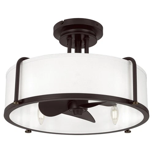 Calvary 4-Light Fandelier in Western Bronze - Picture 3 of 7