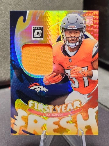 2025 Donruss Optic RJ Harvey Blue Hyper (RAW)