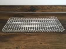 Kuchenplatte, Servierplatte rechteckig, Walther Glas, Vintage