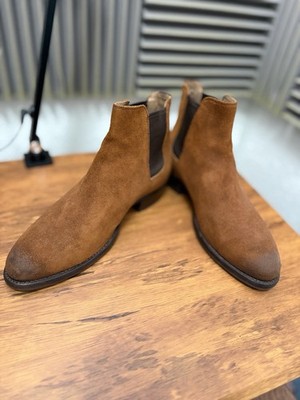 Tecovas “Chance” Brown Leather Chelsea Boots TECOVAS THE CHANCE Chelsea Boots For Men Sz 11.5 D  main image 3