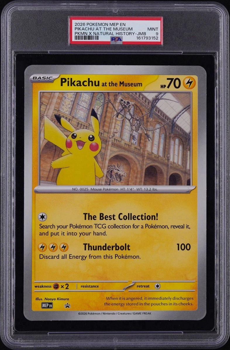 Pikachu Pokémon TCG Professional Sports Authenticator (PSA) Grade