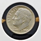 1964-P Roosevelt Dime 90% Silver US Mint Philadelphia