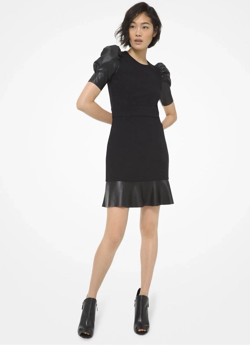 Michael Kors Faux Leather Short Sleeve Dresses for Women for sale | eBay