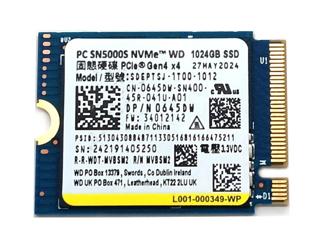 Dell 1 TB Solid State Drives for sale | eBay