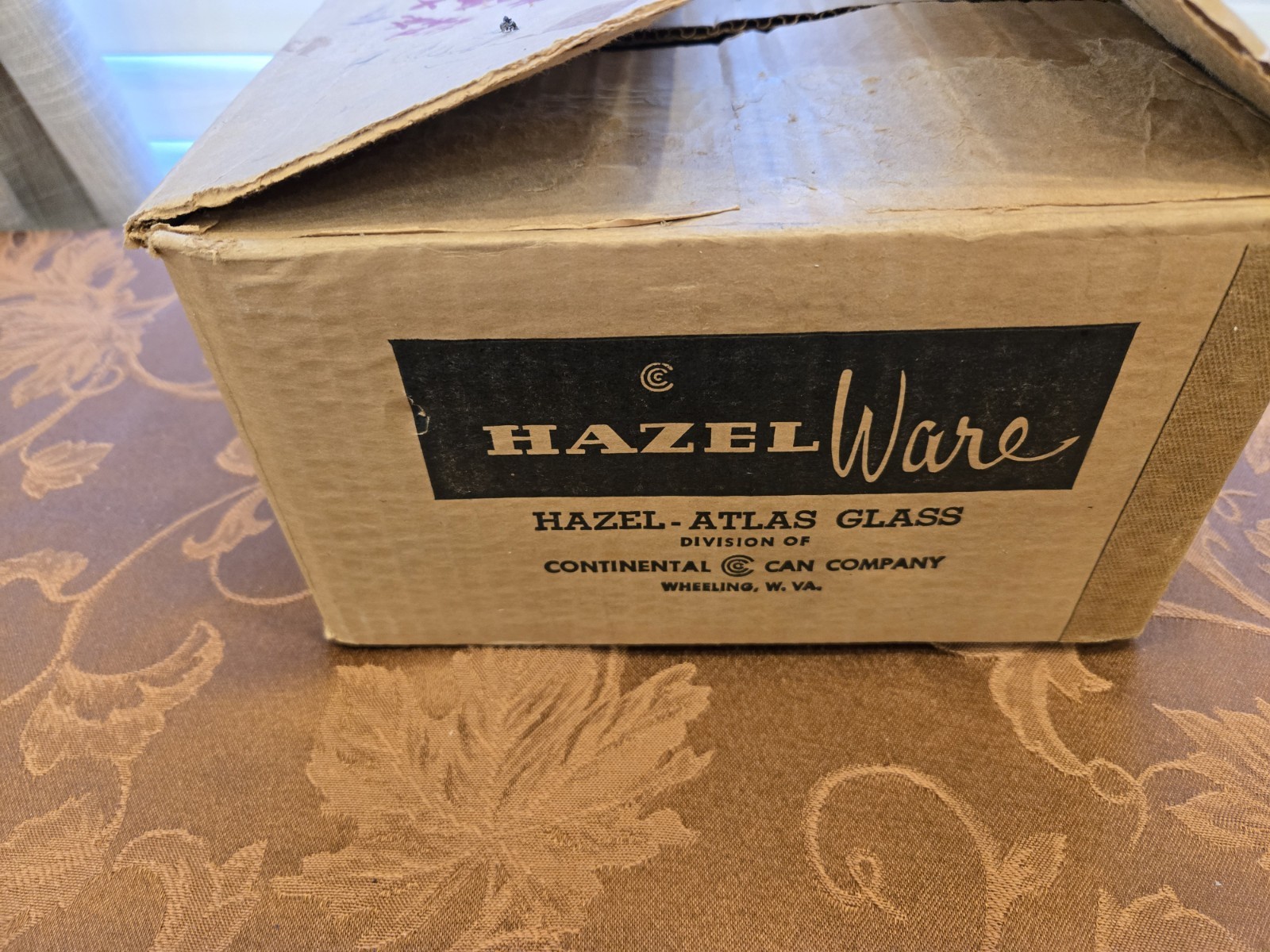 Vintage Hazel-Atlas  White, Dessert/Bread Tea Cup and Saucers 4 sets