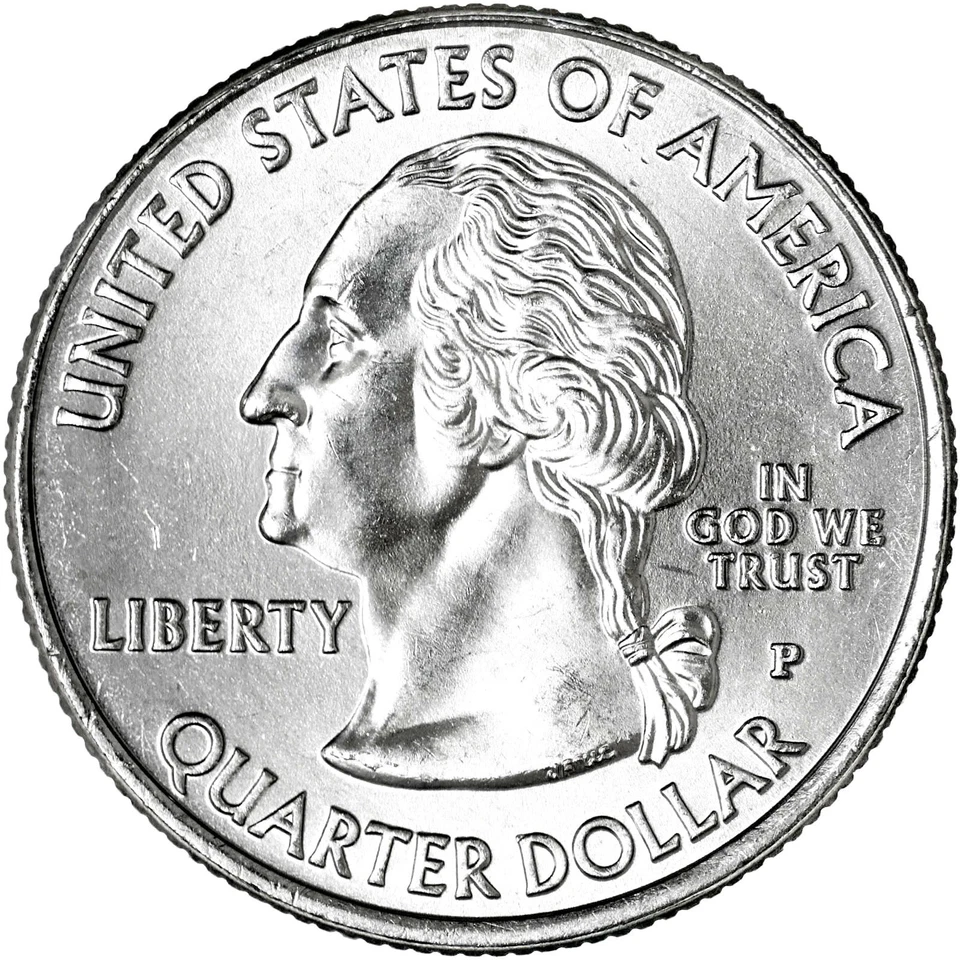 2009 P D US Territories Quarter Puerto Rico BU 2 Coin Set CN-Clad - Image 3 of 4