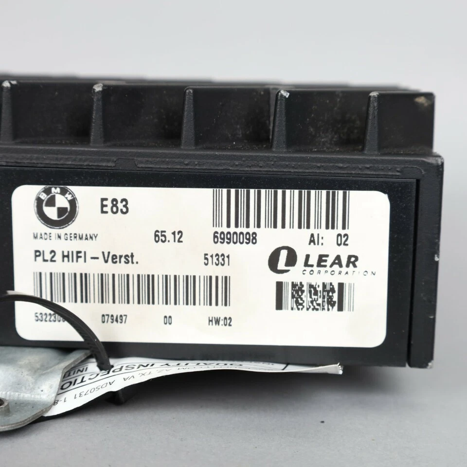 Amplificador BMW X3 2004-2007 65126990098 OEM usado Foto 2 de 4