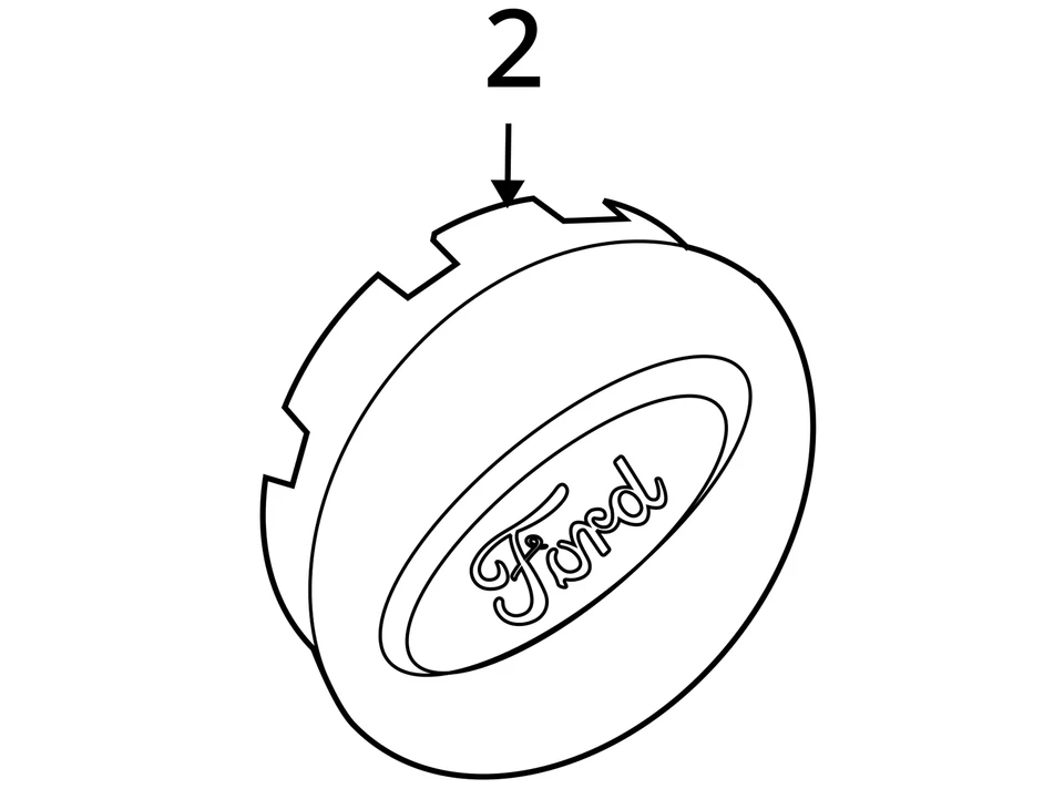 Tapa central rueda EXPLORER 2005 1697307 Foto 4 de 4