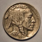 Nicer low mintage 1936 D Buffalo Head Nickel