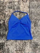 Women's DFYNE Impact Longline Strappy Top Elec. Blue in M Brand New!!