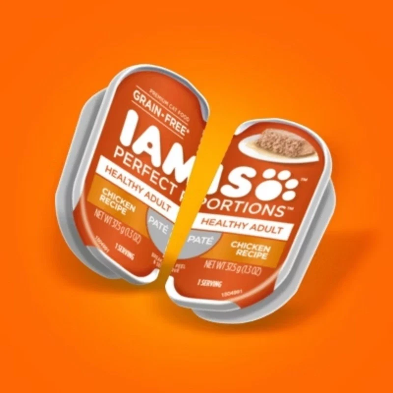 IAMS Perfect Portions Wet Cat Food - Tuna, Chicken & Salmon - Image 3 of 4
