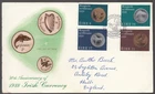 Ireland 1978 Hibernia Stamp Co. FDC Irish Currency 50th Anniversary - Cork PMK