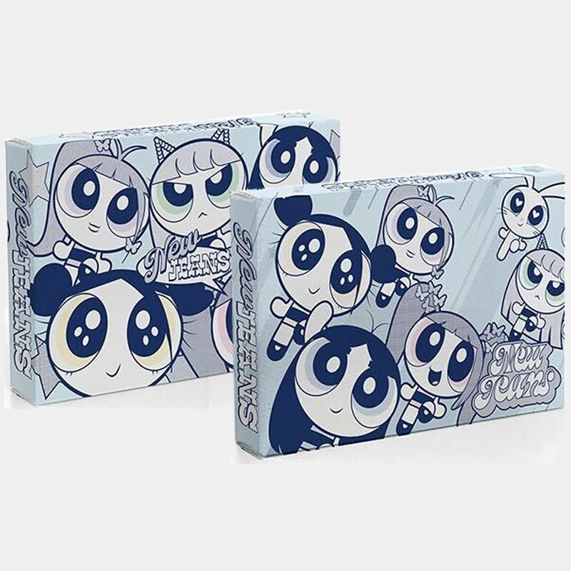 NEWJEANS GET UP Album THE POWERPUFF GIRLS X NJ BOX 2 Ver SET/2CD+8
