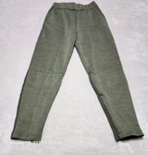 Adidas Sport Climalite Men's S Z.N.E. Tapered Green Pants Zippered Leg  Pockets