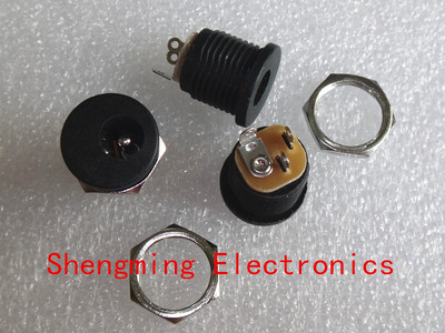 50pcs DC-022 DC Power Outlet 5.5x2.1mm Diameter 5.5mm Inner Pin 2.1mm