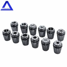 12Pack ER25 Spring Collet 1/8"-5/8" For CNC Milling Lathe Tool Engraving Machine