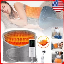 Electric Heating Pad Back Hands Legs Abdomen Warmer Blanket Waist Pain Relief