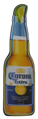 Corona Extra Bottle Lenticular 3-D Wooden Sign MS476