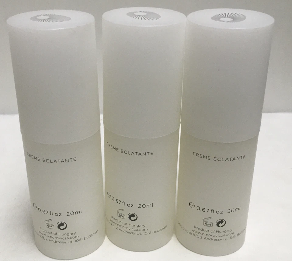 Pack de 3 crema hidratante iluminadora Omorovicza 0,67 fl oz cada una nueva sin caja Foto 2 de 2