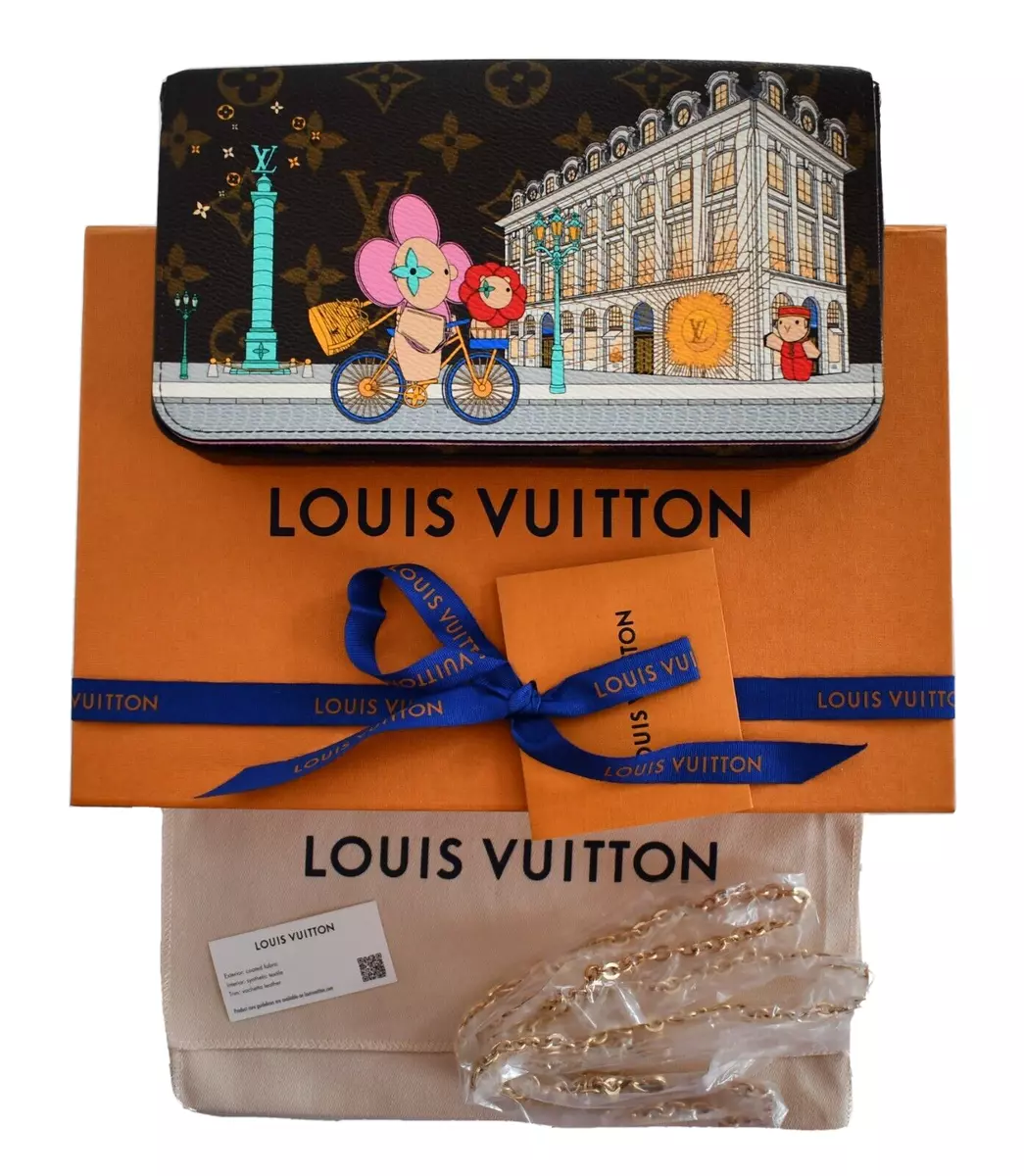 Louis Vuitton Paris Pencil Pouch Vivienne Holiday Monogram Canvas