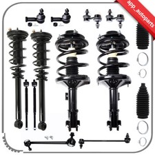 14pcs Front And Rear Struts Tierod Sway Bar Kit For 2000-2005 Mitsubishi Eclipse