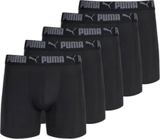 Puma Men's Boxer Brief Performance Athletic Fit 5 Pack