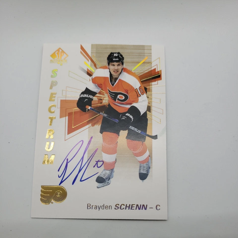 2016-17 SP Authentic Spectrum Brayden Schenn Auto - #20 - Image 3 of 4