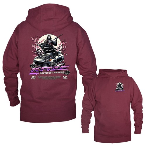 Sudadera con capucha Samurai Car Importado Afinada Personalizada JDM Coche Deportivo - Imagen 3 de 10