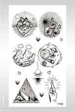 wholesale cheap black temporary tattoo