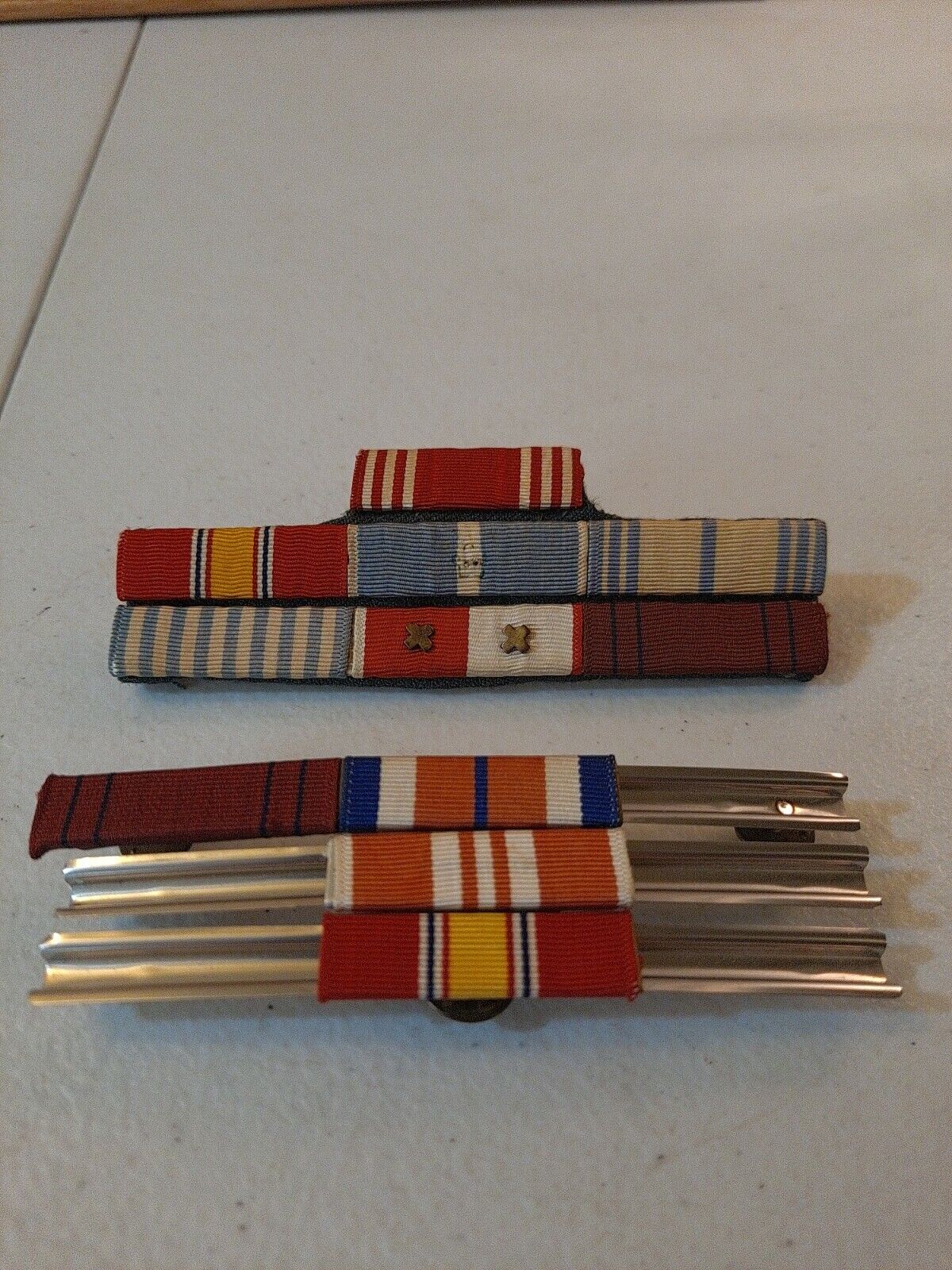 Vintage Old Military Ribbon Bar Lot