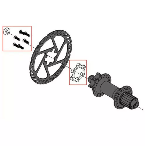 ZTTO Front Hub Adapter Boost Fork Conversion Thru Axle Kit 15mm x 100mm to 110mm - Picture 3 of 9
