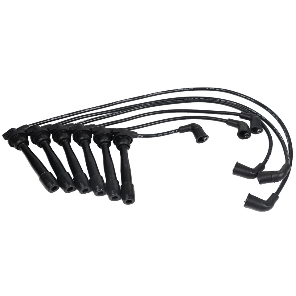 Juego de cables de bujía de actualización para 01-08 Hyundai Santa Fe Tiburon 2.7L 2750137B00 Foto 2 de 4