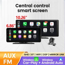 Car Multimedia Player Wireless CarPlay Android Auto Central Smart Screen WiFi