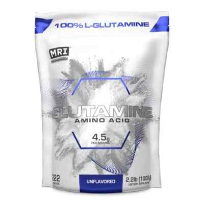 MRI PERFORMANCE L-GLUTAMINE, BCAA AMINO ACIDS, MUSCLE RECOVRY & GROWTH, 1000G