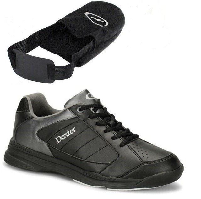 Mens Dexter RICKY IV Bowling Shoes Black/Alloy Sizes 714 WIDE Storm