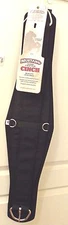 PVC Roper hook n loop 34" cinch 281-34 NP buckles & Dees,Mustang,western tack