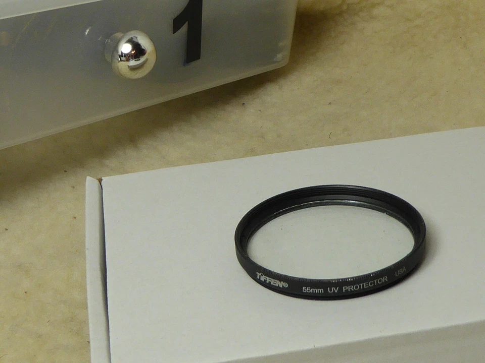 Tiffen UV Protector Filter 55mm SAFETY PROTECT CLEAN ULTRA VIOLET - Image 3 of 3