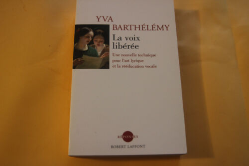 yva arthélémy - la voix libérée - état du livre comme neuf - 第 1/2 張圖片