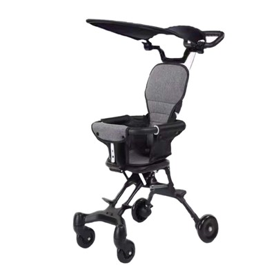 Kleinkind-Buggy, tragbar, mit Pad, Reise-Kinderwagen für das Flugzeug,