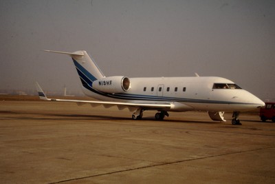 Dia N19HF Bombardier Challenger 604 35mm gerahmt OP-K12-62