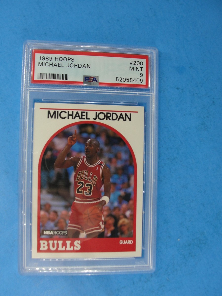 1989-90 NBA Hoops #200 MICHAEL JORDAN PSA 9 Mint 52058409 | eBay