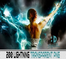 200 LIGHTNING TRANSPARENT PNG DIGITAL PHOTOSHOP OVERLAYS BACKDROPS BACKGROUNDS