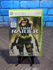 Tomb Raider Underworld (Microsoft Xbox 360, 2008) Game and Case