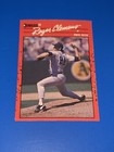 1990 Donruss Roger Clemens Baseball Card #184 Boston Red Sox Set Break NM-MINT