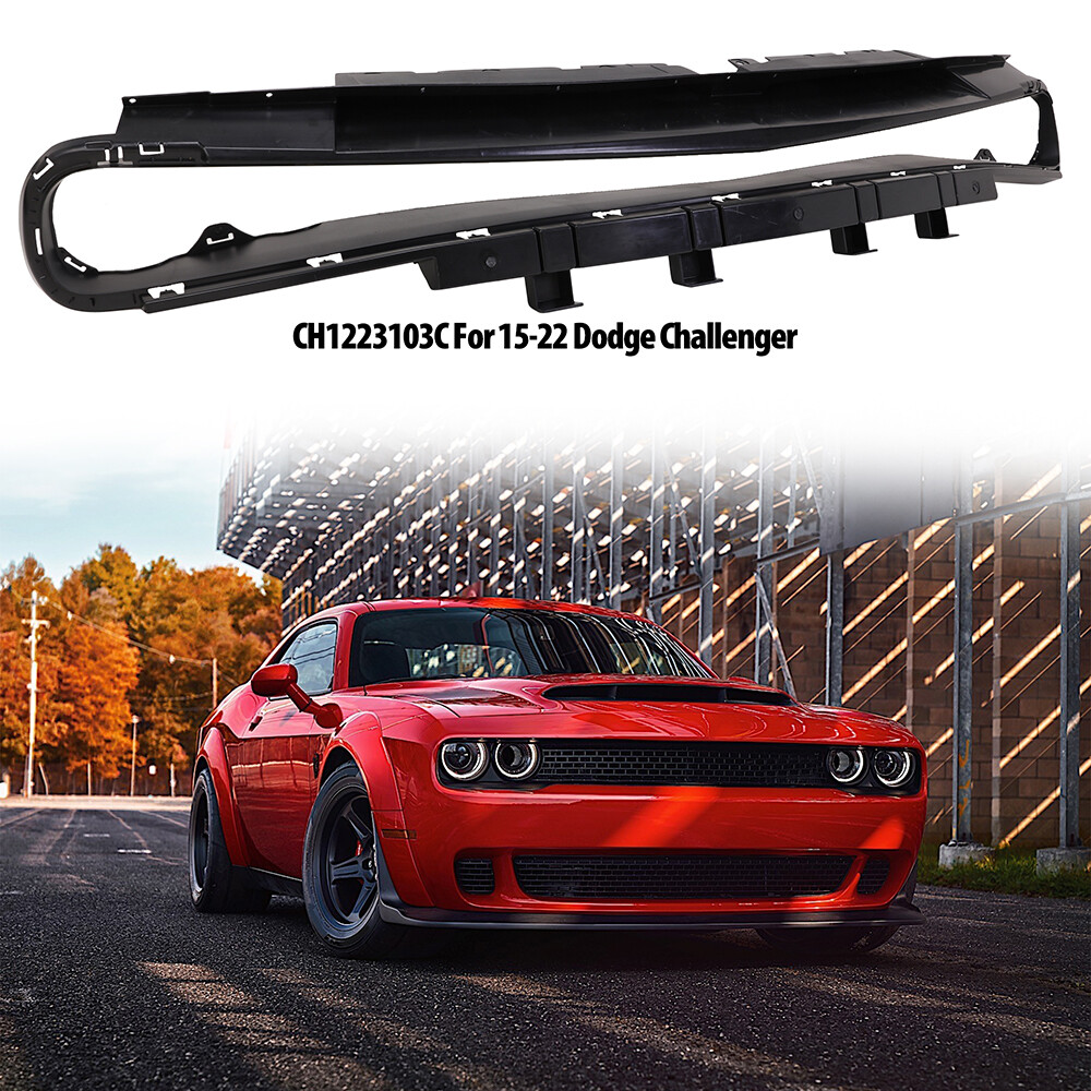 Front grille Reinforcement Assembly Black for Dodge Challenger New