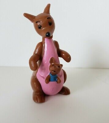 COLLECTABLE DISNEY BULLYLAND KANGA WITH BABY ROO IN POUCH CAKE TOPPER