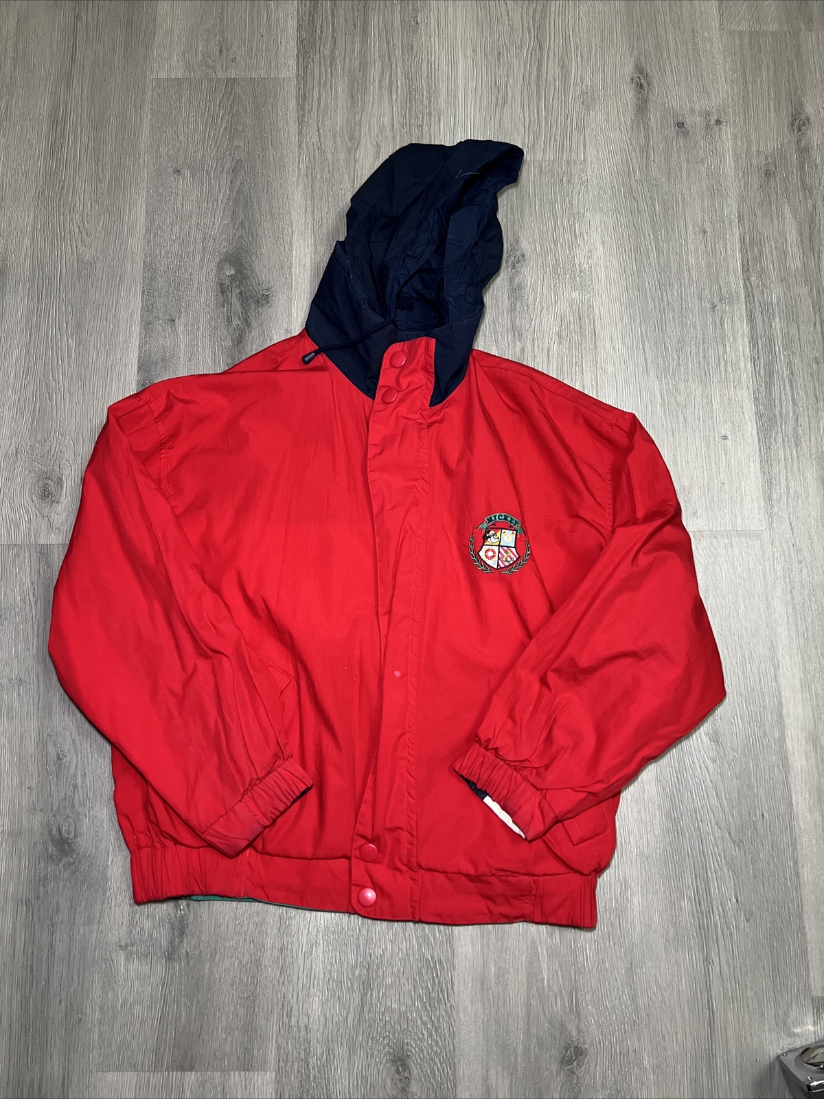 RARE MEDIUM MICKEY MOUSE REVERSIBLE WINDBREAKER (… - image 10