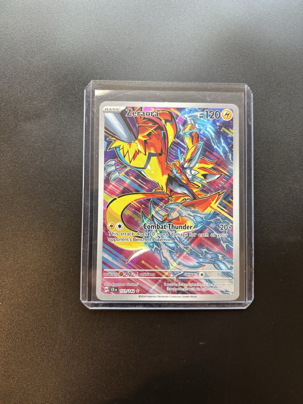 Zeraora 151/142 Sv07: Stellar Crown Holo