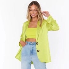NWT Show Me Your Mumu Citrine Blazer Vacation MEDIUM