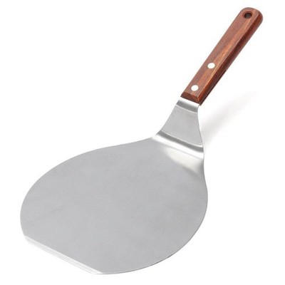 Stainless Steel Pizza Spatula Peel Shovel Cake Lifter Wood Handle 8 Inch